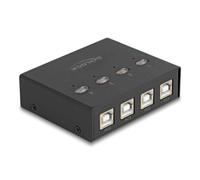 Switch USB DeLock 11507 8 porte USB 2.0 0,48 Gbit/s plastica nera