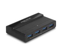 Switch USB DeLock 4 porte 5 Gbps modello 88066 selezione manuale