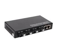 Switch Veloce Ethernet, Indicatore LED Switch Ethernet Full Half Duplex 6 Porte per la Rete (Spina Europea)