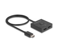 Switch video DeLock 18901 HDMI 2.1 bidirezionale 8K HDR 2x1 plastica nera