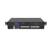 Switch video, Switch matrice/video HD 4x4 8x8 8x16 16x16 16x32, switcher host segnale digitale stile chassis 1080P per uffici domestici e data center(Silver,With Network Control)
