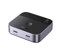 UGREEN Switch USB C a HDMI 2.0 4K 60Hz 2 Ingressi 1 Uscita Commutatore Tipo C 2K 1080P 240Hz HDR EDID Dolby Atmos Compatibile con PC MacBook Air/Pro iPhone 15/16 PS5/4 Xbox TV Stick Chromecast TV Box