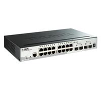 Switch Web Managed - D-Link SmartPro 16 porte 10/100/1000Mbps + 2 porte mini-GBIC + 2 porte SFP+ NEW