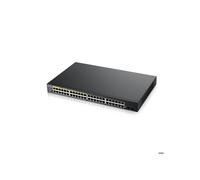 Zyxel GS1900-48HPv2 Gestito L2 Gigabit Ethernet (10/100/1000) Supporto Power over Ethernet (PoE) Nero