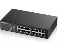 Zyxel Switch Unmanaged, 16 porte Gigabit, Design senza ventole [GS1100-16 v3]