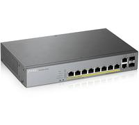 Zyxel Switch di rete GS1350-12HP – Gestito L2 Gigabit 12 porte PoE+ 130W Grigio
