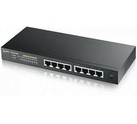 Zyxel GS1900-8HP Gestito L2 Gigabit Ethernet (10/100/1000) Supporto Power over Ethernet (PoE) Nero