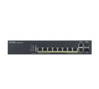 ZYXEL GS19208HPV - Switch, 10 porte, Gigabit Ethernet, RJ45/SFP, PoE