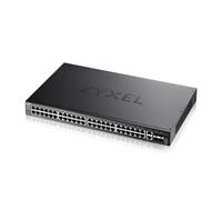 Zyxel 48-port Gigabit Nebula Cloud Managed/L3 Switch di accesso con 6 10G Uplink (2 Copper/4 SFP+) ,[XGS2220-54]