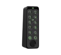 SwitchBot Keypad Touch, tastierino intelligente con sensore di impronte digitali, lettore di schede NFC, classe di protezione IP65, illuminato