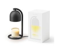 SwitchBot Lampada Scalda Candela Intelligente con Confezione Regalo, Scaldacera per Candele Compatibile Matter per Apple Home e Alexa, Timer e Dimmer Lampada Profumata per Regali di Casa Nuova, Nero