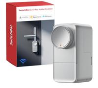 SwitchBot Serratura Intelligente WiFi Pro con Batteria Ricaricabile, Matter Over WiFi, Serratura Elettronica, Installazione Rapida su Serrature Esistenti, Compatibile con Apple Home, Alexa, Google
