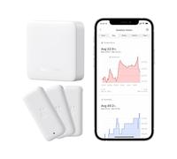 SwitchBot Smart Bundle - Confezione da 3 termoigrometro & Hub Mini