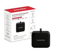 SwitchBot Smart Switch Toggle (Ricaricabile) - Fingerbot per Interruttori, Spinta 1.0kgf, USB-C, App e Timer, aggiungere Hub per Alexa, Siri e Matter (Ricaricabile, nero)