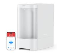 SwitchBot Umidificatore Evaporativo, Umidificatore a Bassa Umidità da 4,5 L per Camera da Letto, 24dB Silenzioso per Bambino, Controllo da APP e Vocale, Top Fill, APP Avviso