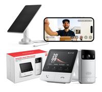SwitchBot Videocitofono WiFi con Pannello Solare Citofono Senza Fili da Esterno