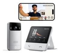 SwitchBot Videocitofono WiFi con Schermo a Colori da 4,3'', 2K Video Campanello con grandangolo di 165°, Citofono Senza fili da Esterno, 5000 mAh, Audio Bidirezionale, Compatibile Alexa