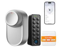SwitchBot WiFi Smart Lock Ultra Con Tastierino To Lock Ultra Touch Combo Argento