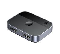 Switcher HDMI, splitter due in uno-out, display multischermo uno a, conversione bidirezionale, di espansione audio a(8K 60Hz Aluminum Switch)