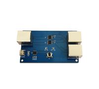 Switcher Porta Gigabit Ethernet Switcher di Rete Interno/Esterno Cavo di Rete Modulo Distributore 2-In-1-Out un Banda Larga