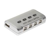 Switcher selettore hub 4 porte USB 2.0 con condivisione automatica per scanner