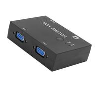 Switcher VGA 2-in-1-out, Scatola Switch Per 2 PC a 1 Monitor, Supporto XVGA/SVGA/UXGA/Display Multi-sincronizzazione, Splitter Adattatore Risoluzione Fino a 1920x1440 Per PC