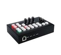 Switcher video 4K 4 canali Multi telecamera Streaming Produzione live Mixer video Switcher Stazione di trasmissione Tipo C Registrazione,Cambia senza problemi
