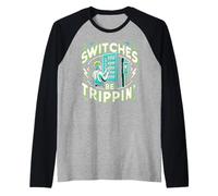 Switches Be Trippin - Camicia per elettricisti elettrici Maglia con Maniche Raglan