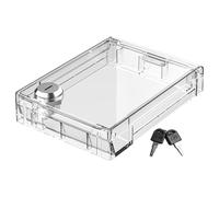 Switches Cover - Protective Wall Guard | Transparent ABS Shield with Open Design, Prevents Accidental Power Control, Easy Adhesive Installation for Living Room