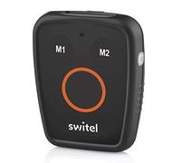 Switel Vita SOS CT8, Dispositivo di telesoccorso con rilevamento della caduta, compatibile con smartphone, Localizzazione Satellitare GPS, Impermeabile, 500 mAh, Slot per Micro-SIM