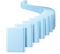 Switory 25 Buste Imbottite per Spedizioni, 15,3 x 22,9 cm (formato A5), Buste Pluriball, Adesiva Sigillanti e Protettive per Materiali Fragili e Delicati (color azzurro)