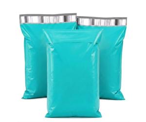 Switory 25 sacchetti per la spedizione di vestiti sacchetti per la imballaggi assortiti per la pubblicazione di pacchi di spedizione sacchetti per la consegna di pacchi 30,5 x 39,5 cm, Verde acqua
