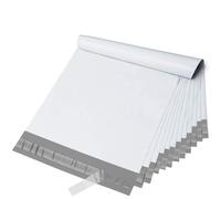 Switory 25pz 25,4 x 33,3cm Poli Buste Spedizione Plastica, Buste di Spedizione Postali per l'imballaggio (10X13",Bianco)