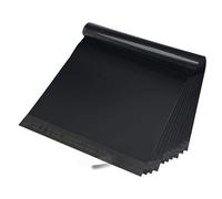 Switory 25pz 36,8 x 48,3cm Poli Buste Spedizione Plastica, Buste di Spedizione Postali per l'imballaggio (14.5X19",Nere)