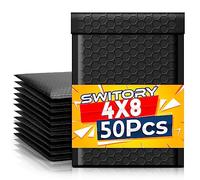 Switory - Buste imbottite in polibolla, 10,2 x 17,7 cm, confezione da 50 pezzi, 10,2 x 17,7 cm