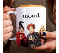 Switzer Kreations Tazza da caffè Hocus Pocus Mood - Hocus Pocus Mood - Tazza di Halloween da strega - Regalo per donne - Tazza da tè e caffè con scritta "Witches Brew Sanderson Sisters", 325 ml