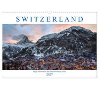 Switzerland (Wall Calendar 2027 DIN A3 landscape), CALVENDO 12 Month Wall Calend