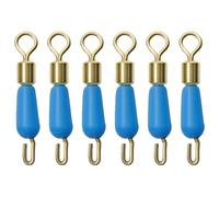Swivels, Clip, 6X SNAT SnapELS Tackle de - T-Shirt e istantanee Anti-, Ingranaggi di do per Acqua salata