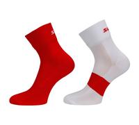 Swix - Active Sock 2-Pack - Calze da running EU 37-39 rosso