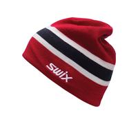 Swix - Berretto da sci nordico - Swix Norway Beanie Red - Taglia M\/L - rosso