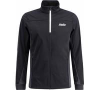 Swix - Giacca da sci nordico - Cross Jacket M Black Phantom per Uomo in Softshell - Taglia L - Nero