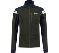 Swix - Giacca da sci nordico - Dynamic Jacket M Dark Olive per Uomo in Pelle - Taglia M - Kaki