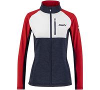 SWIX Infinity Midlayer Jacket W - Donna - Bianco / Blu / Rosso - Taglia L- modello 2024