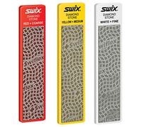 Swix, lime diamantate, set di 3 pezzi, 100 mm, grana, grossa, media, fine