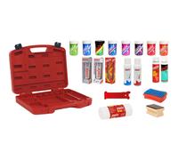 SWIX Medium Wax Case Xc - Unisex - Nero / Rosso - Taglia unica- modello 2026