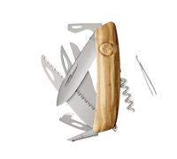 Swiza D09R AM SAW & SCISSORS Wood Olive (KNR.0136.6310)