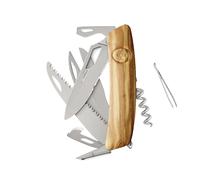 Swiza SH09TR AM SAW & SCISSORS WAVY EDGE Wood Olive (KST.0136.6310)