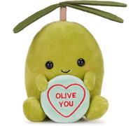 Swizzels Amore Cuori 18CM Ollie Oliva You Morbido Peluche - Valentines Regalo