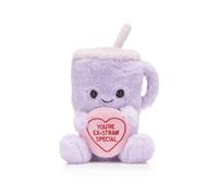 Swizzels Amore Cuori 22cm Viaggio Bere Coppa '' Sei Ex-Straw Speciale '' Morbido