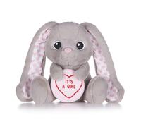 Swizzels Love Hearts "It's A Girl" Baby Buttons Bunny 7" (18cm) Plush Soft Toy f